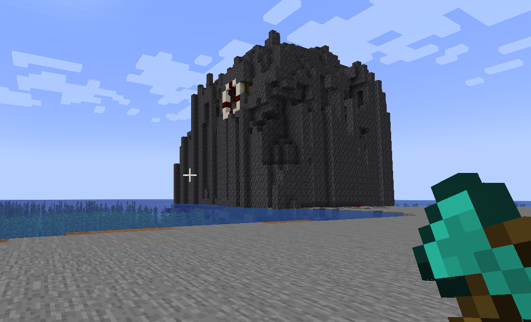 Minecraft build artwork for ENDOS SMP